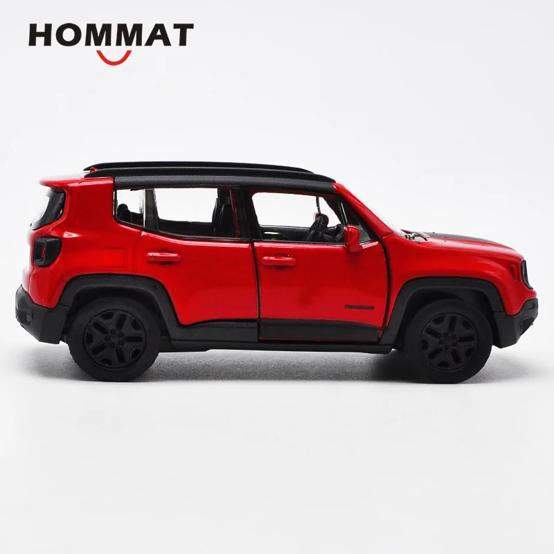 HOMMAT масштаб 1:36 Jeep Renegade Trailhawk SUV модель автомобиля из металлического сплава литой