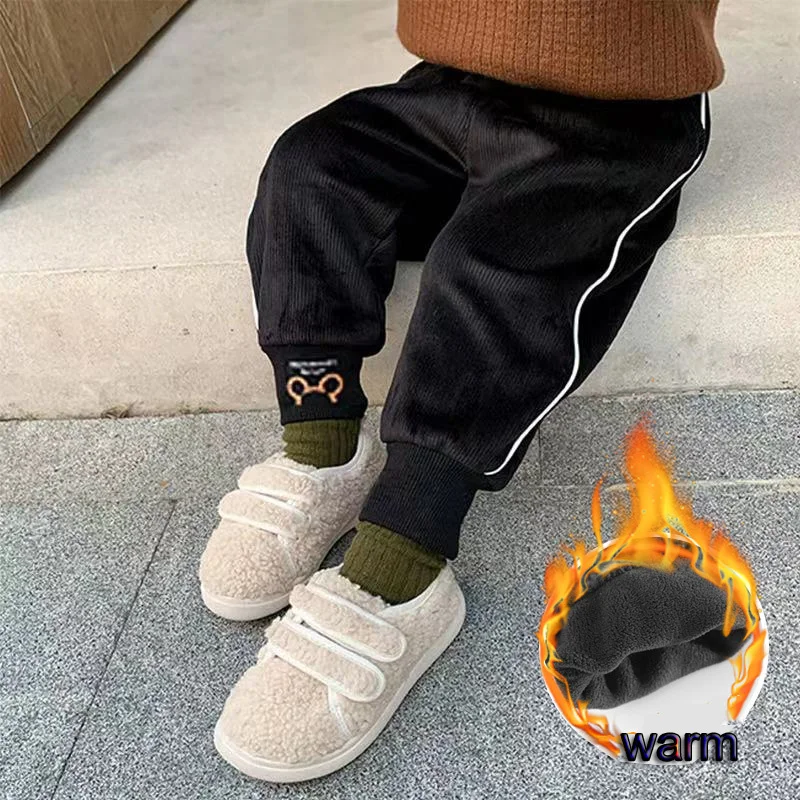 

Casual Baby Children Pants Toddler Boys Girls Cute Long Cototn Infant Cartoon Panty Clothes Pants Winter Pants for Kids