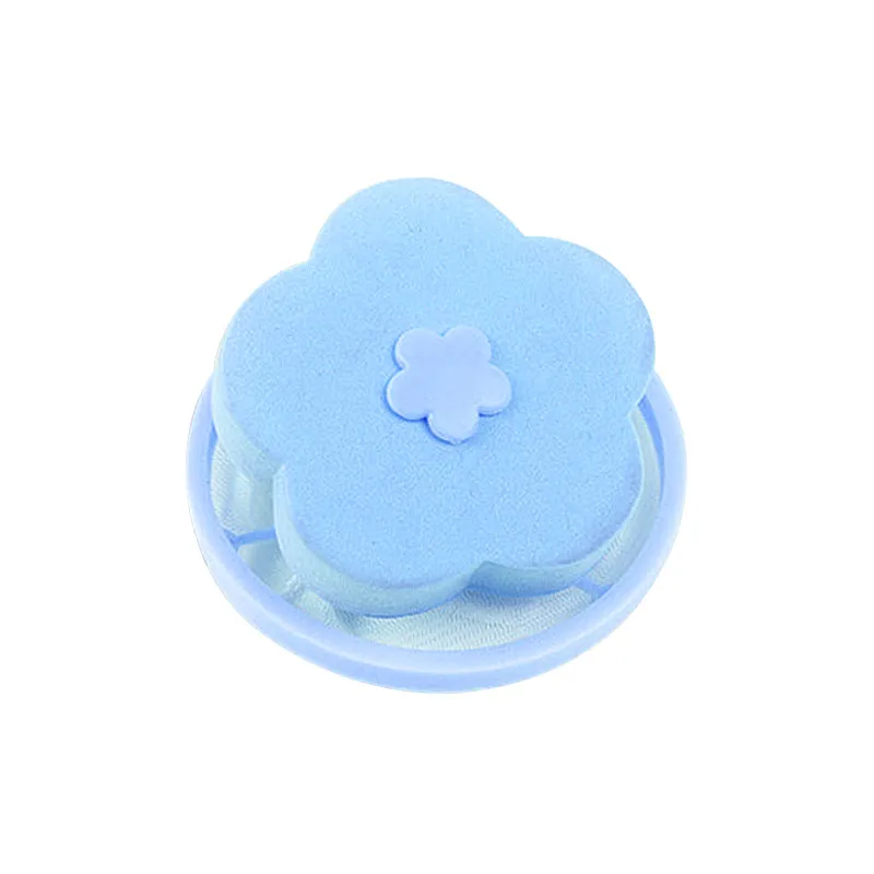 Plum type blue Сетчатый фильтр для удаления волос, фиксаторы для волос, аксессуары для стиральных машин, для уборки шерсти домашних животных - Цвет: Plum type blue