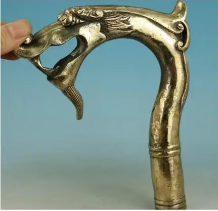 Большой размер 18 см из чистой меди старая китайская латунная ручная работа