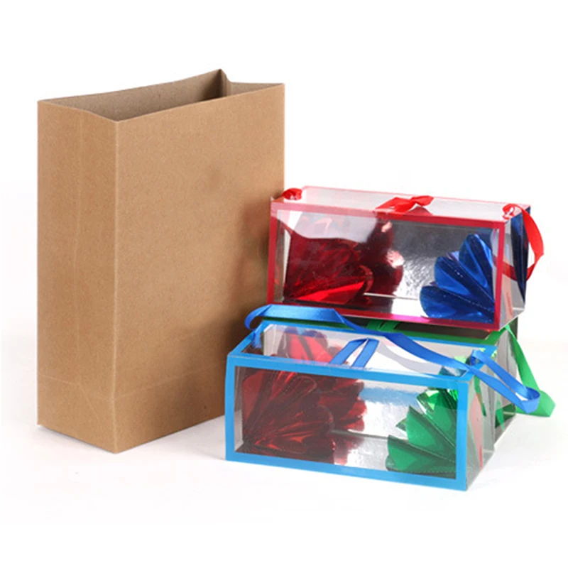 

1Set Super Mini Delux Paper Bag Appearing Flower Box Magic Tricks Stage Props Gimmick Comedy Mentalism Magia Stage Property
