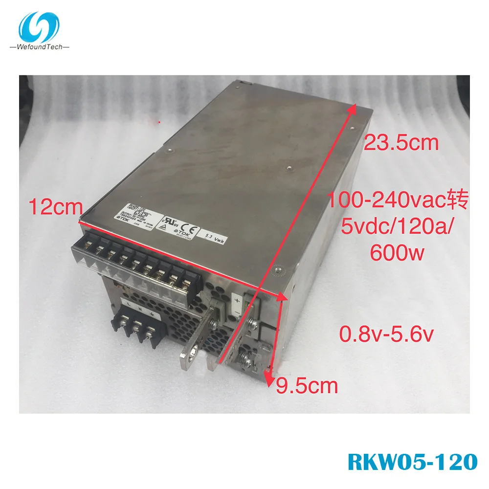 For TDK RKW05-120 600W 5V 120A Switching Power Supply High Quality Fully Tested Fast Ship