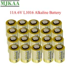 MJKAA 20 шт 11A 6V первичные сухие батареи L1016 щелочные батареи Автомобильный ключ Удаленная батарея