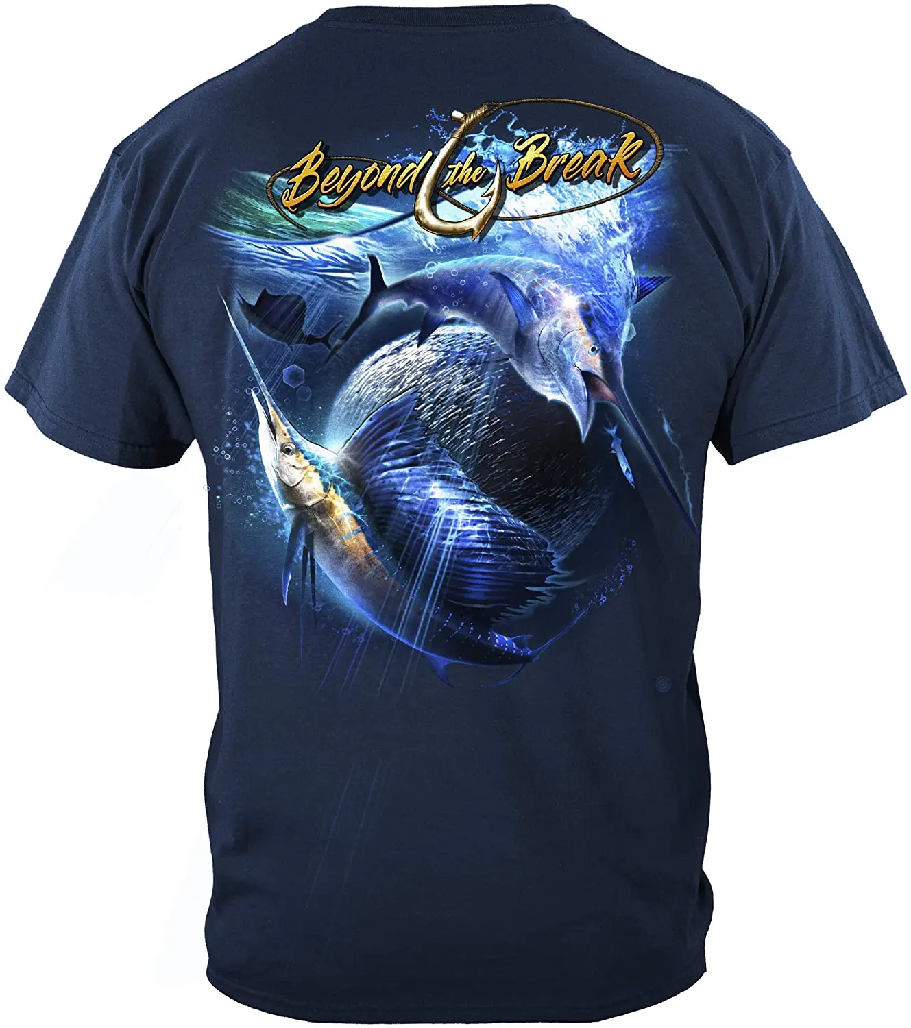 

Fashion Off Shore Fishing Sail Fish Fisherman Angler Gift T-Shirt. Summer Cotton Short Sleeve O-Neck Men's T Shirt New S-3XL