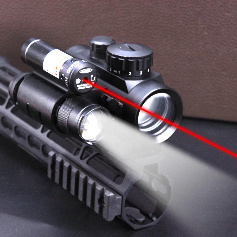 Охотничий оптический прицел Red Dot для 11 мм или 20 рельс с тактическим красным