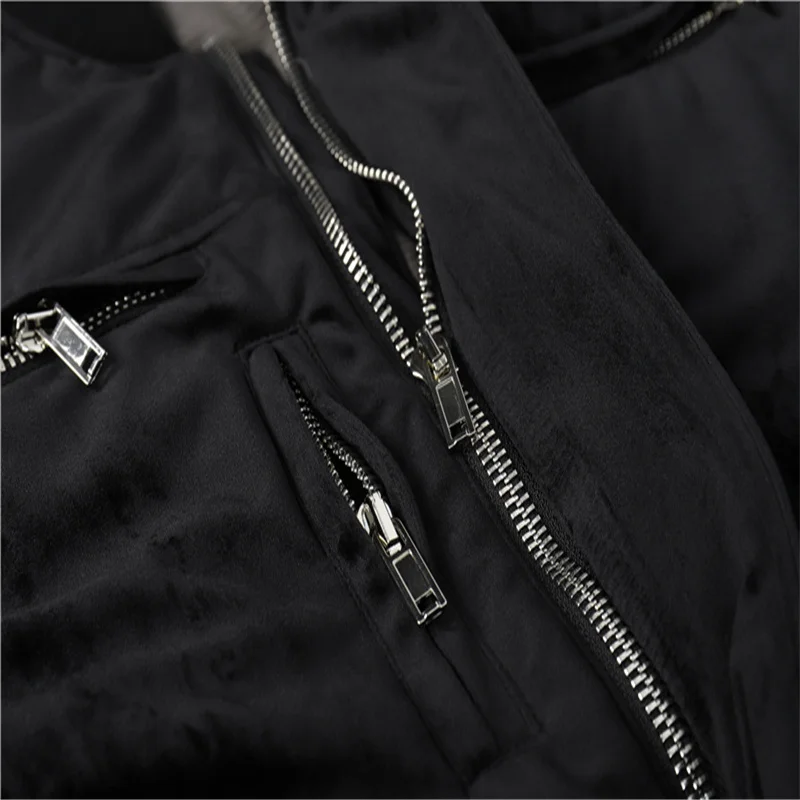 

2021 Good Quality Men's and Women's Fashion All-match Trendy Cotton Jacket Velvet Jacket Cotton Jacket High-quality Leisure
