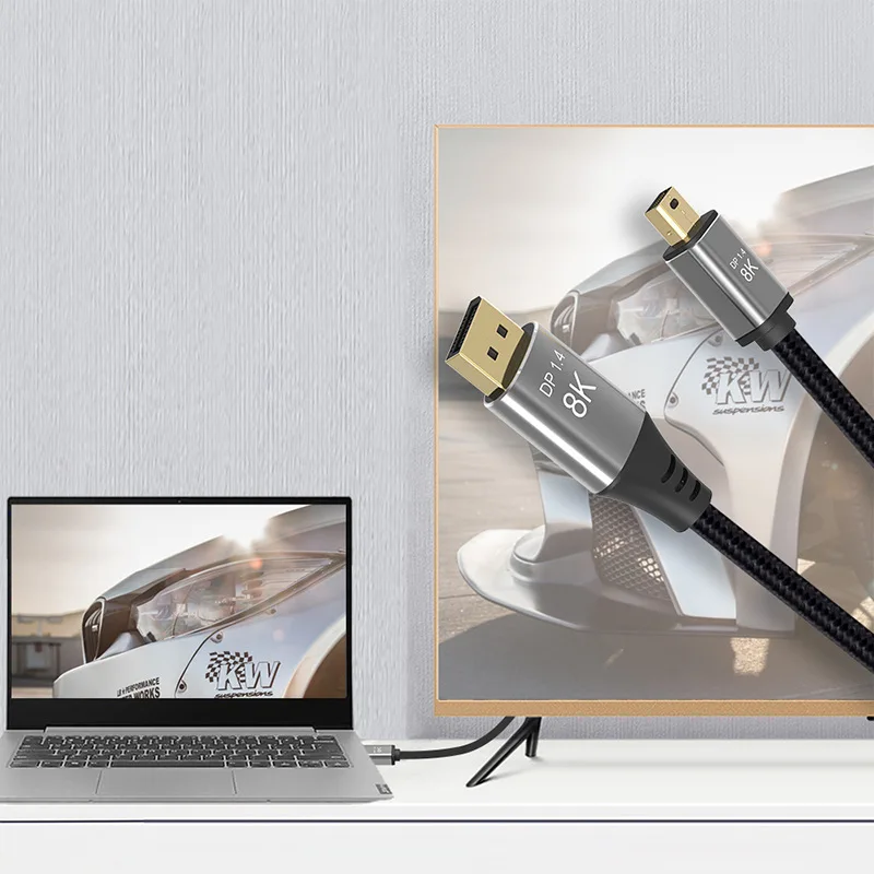 Кабель Minidp для Displayport двунаправленный межпозиционный кабель DP1.4 версия 4K @ 144 Гц HD