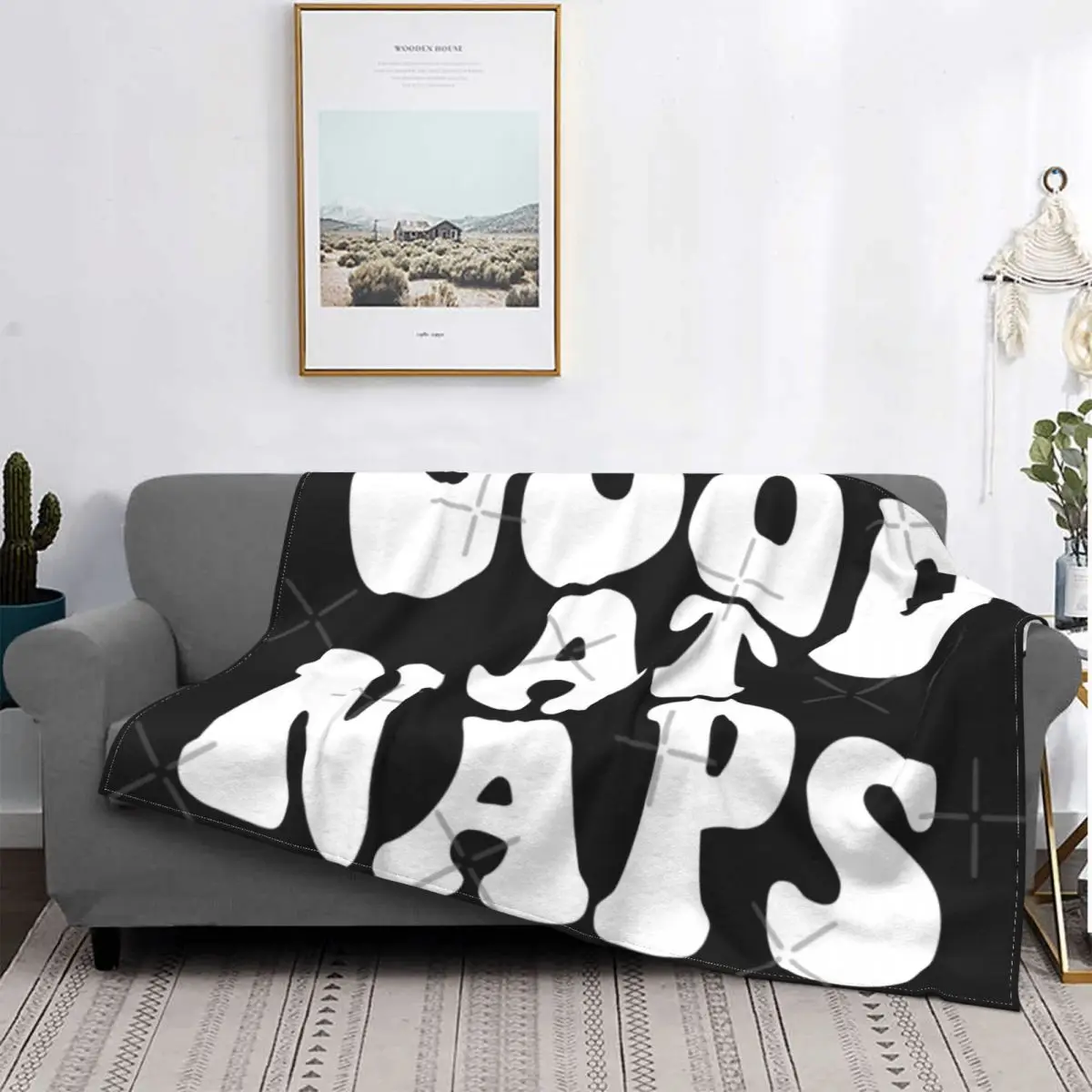 

Good At Naps 2 Blanket Bedspread Bed Plaid Muslin Bed Blankets Fleece Blanket Children'S Cover