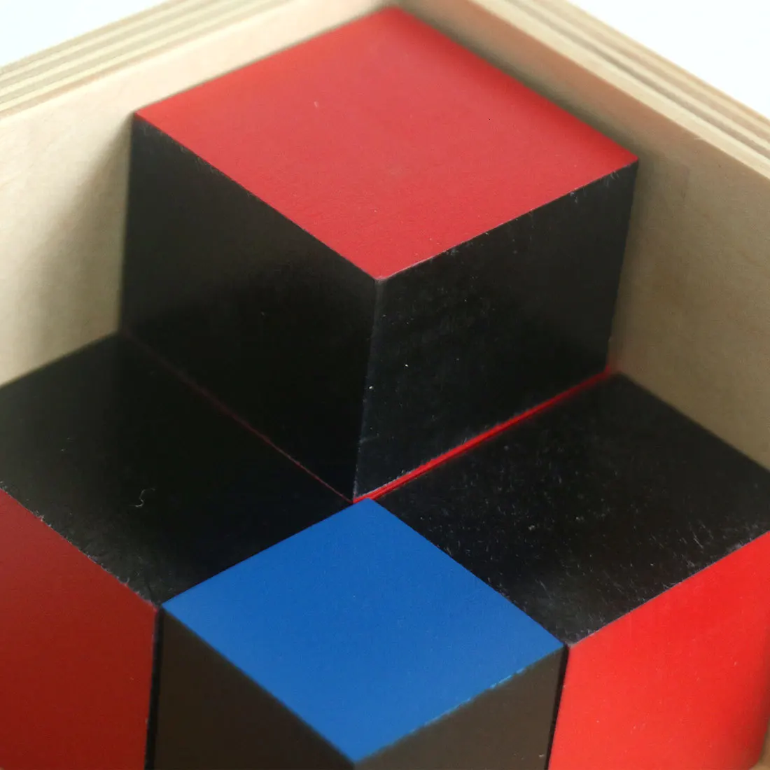 Монтессори Деревянные игрушки Бином куб математические материалы дошкольные