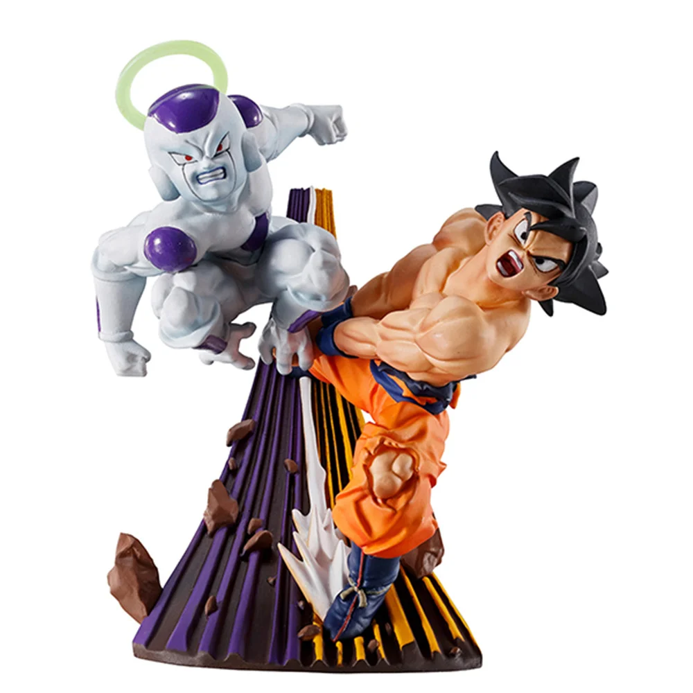 

Original Megahouse Dragon Ball Super Goku Dracap Re:Birth Super Revival Version Set Figura Action PVC Anime Figure Model Toys