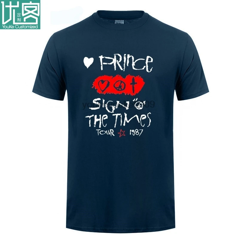 Винтажная Футболка с принтом принца о Таймс Тур 1987 196-Продавец США-фиолетовый