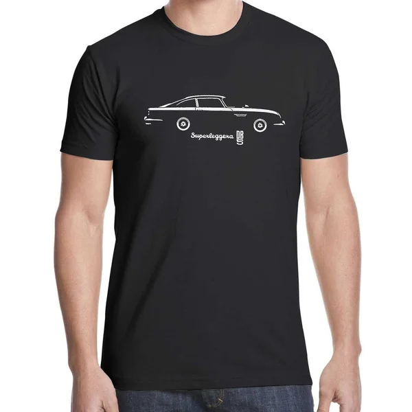 

Aston Martin DB5 Classic Car 007 James Bond T-Shirt Mens Round Neck Short Sleeves Bottoming T-shirt Fashio