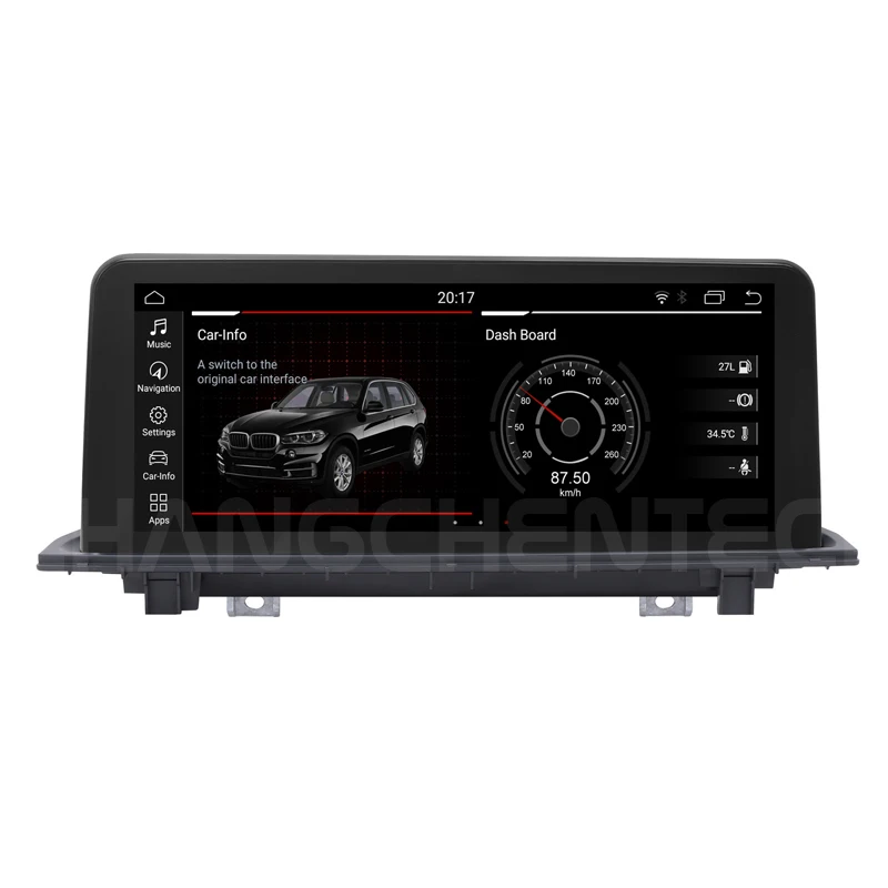 Новый Android 10 Мультимедиа GPS навигационная система для BMW X1 F48 с 64G rom HD Черный