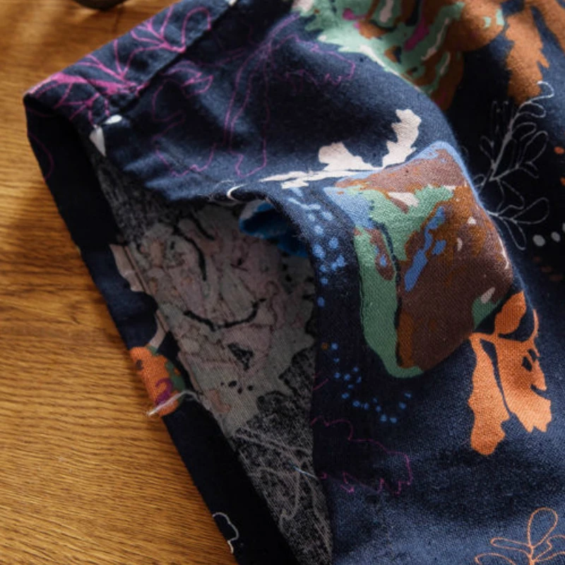 

Men Board Shorts Printed Leisure Large Size Loose Summer Beach Chic Mens Korean Style Simple All-match Various Pattern Ulzzang