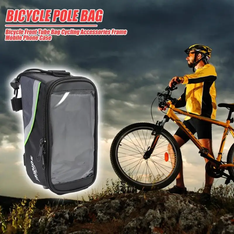 Сумка на руль для горного велосипеда MTB велосипед мобильный чехол телефона