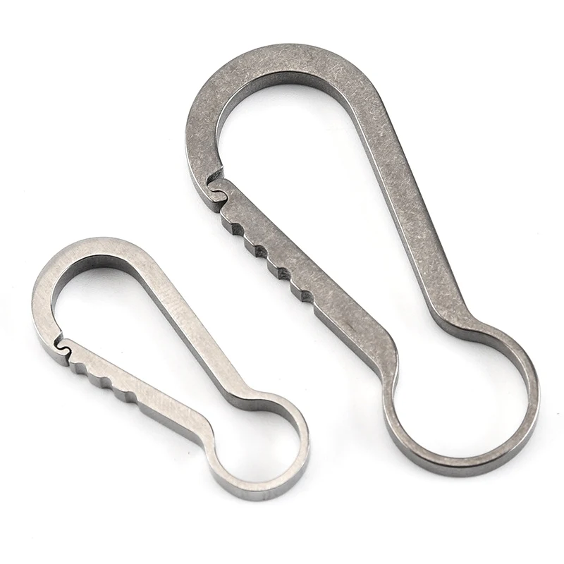 Быстрый крюк шнурок для ключей держатель спортивный титановый сплав брелок