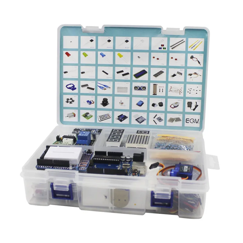 Полный стартовый набор Elegoo UNO Project Nano для Arduino Mega 2560 с учебным пособием источник