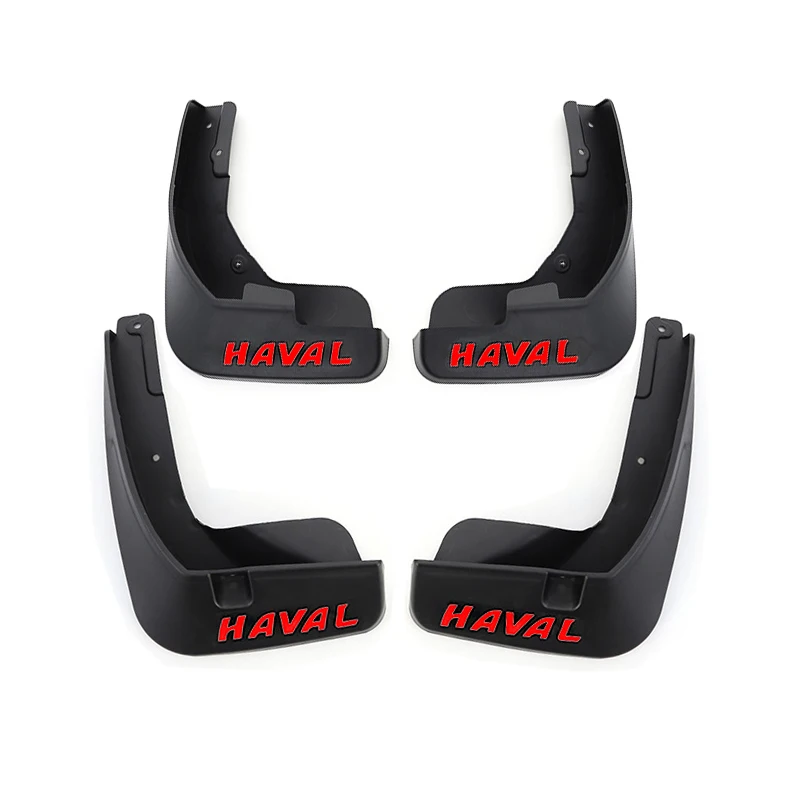 

Брызговики для стайлинга автомобиля, пластиковые накладки на крылья, брызговики, накладки на внешние щитки от грязи для Haval F7 F7X 2019-2021, аксессуары