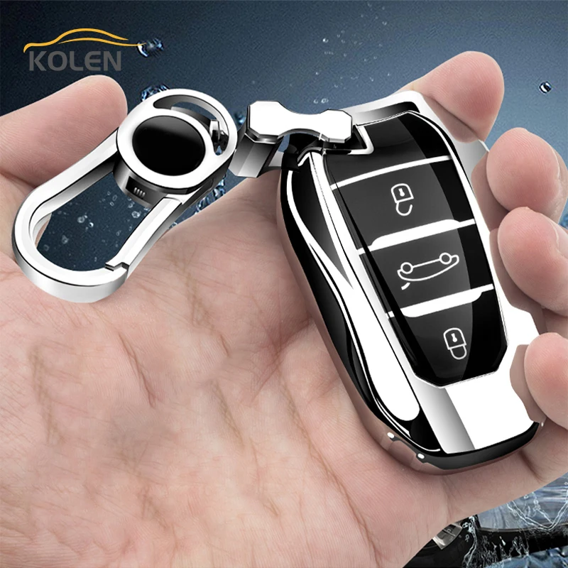 

New TPU Car Remote Key Case Cover For For Peugeot 208 308 408 508 2008 3008 5008 Citroen C4 C6 C3-XR Picasso For DS3 DS4 DS5 DS6