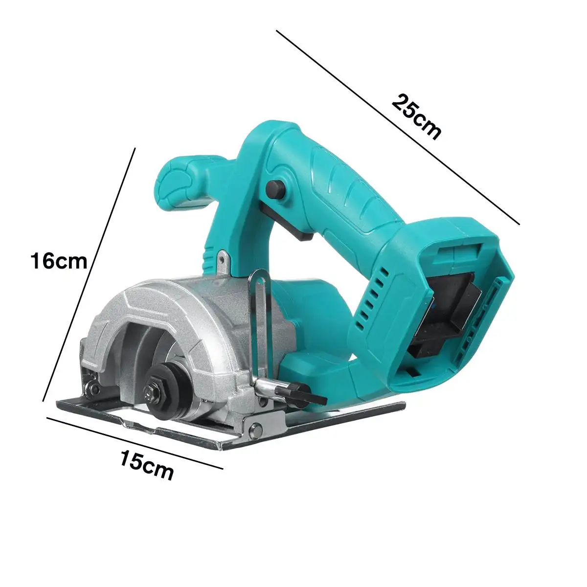 

1500W Electric Wood Circular Saw Handle Power Tools Dust Passage 5000RPM Multifunction Cutting Machine For 18V Makita Battery