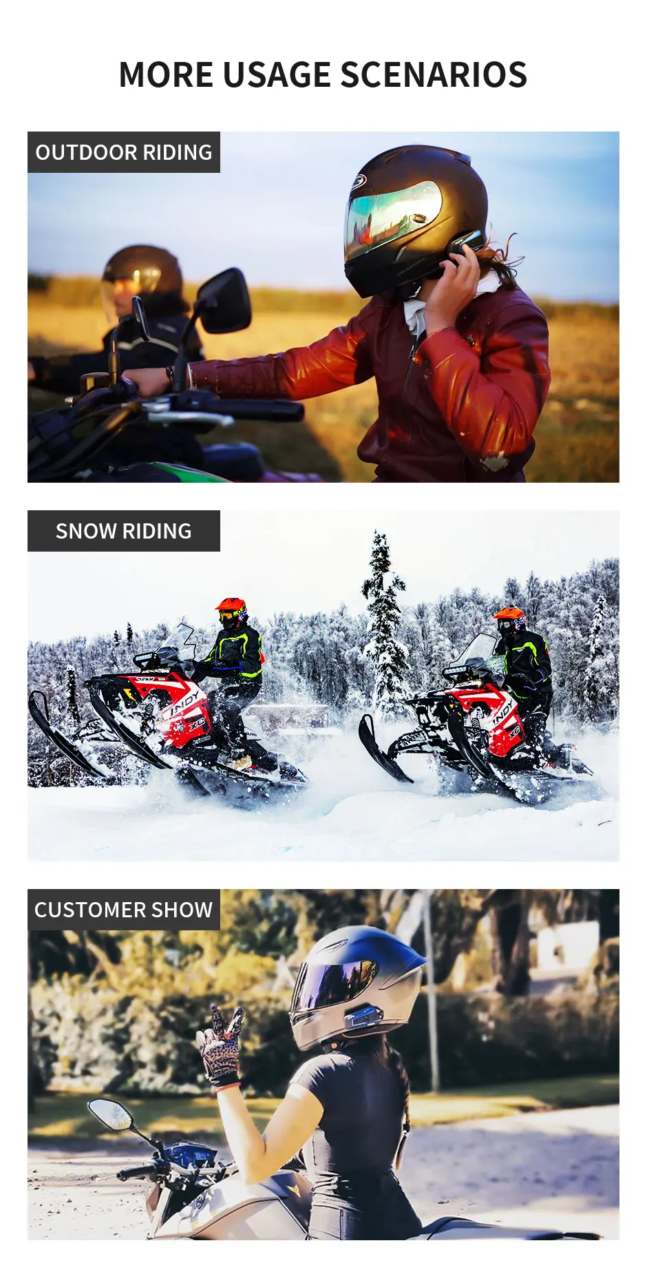 Lexin Bluetooth moto rcycle шлем гарнитуры домофон мото FM радио 4 способа intercomunicadores de casco moto intercomunicador B4FM