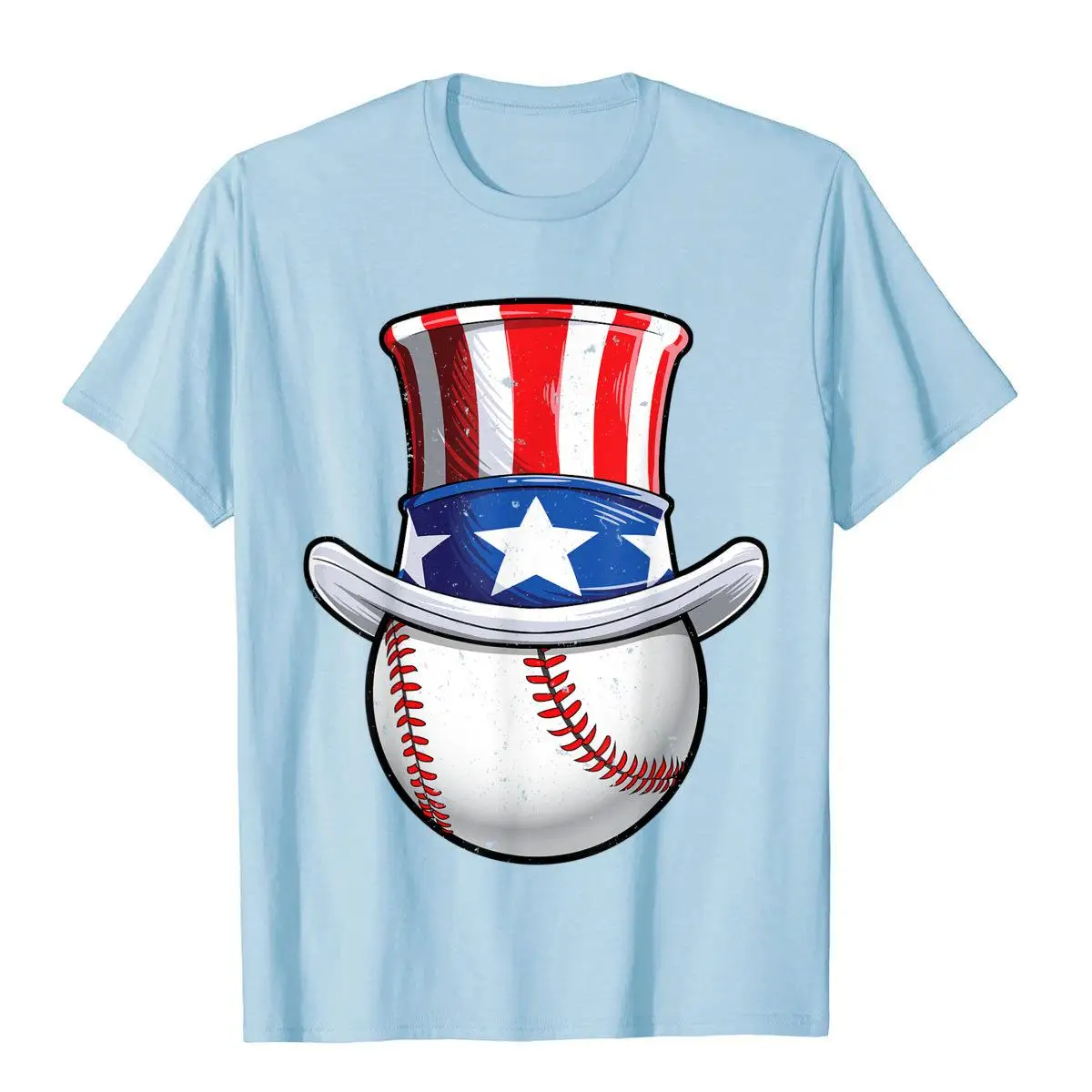 Футболка мужская бейсбольная с принтом дяди Сэм 4 июля пляжные футболки