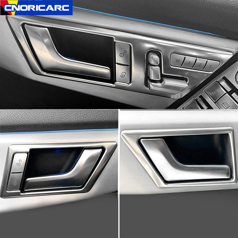 

Car Inner Door Handle Frame Decoration Cover For Mercedes Benz GLK X204 260 300 200 2008-2015 Accessories