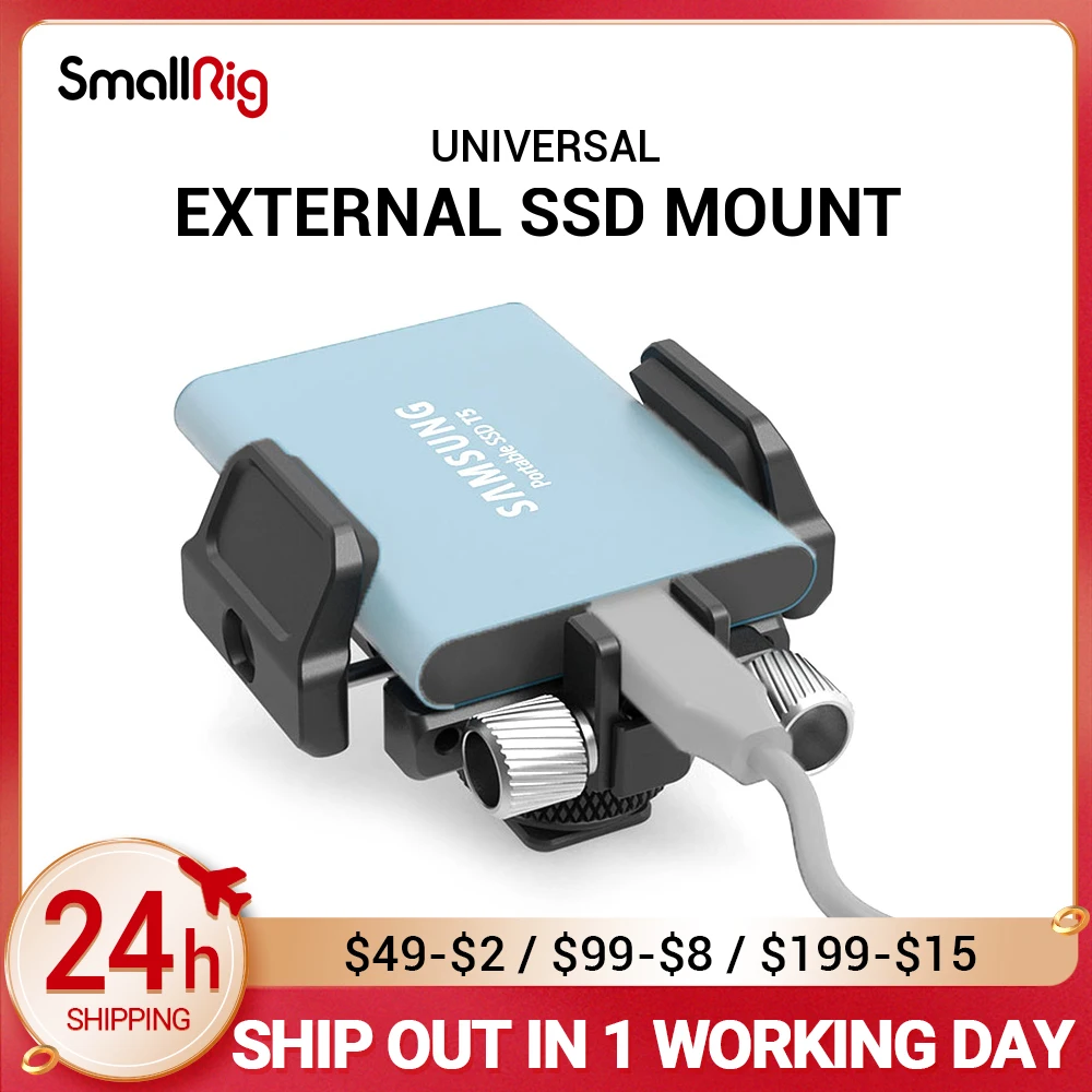 Universal para Ssd Suporte para Ssd para Angbird Smallrig Suporte Externo Como Samsung t5 Ssd2go Nfc Glyph Atomizador 2343 Ssd
