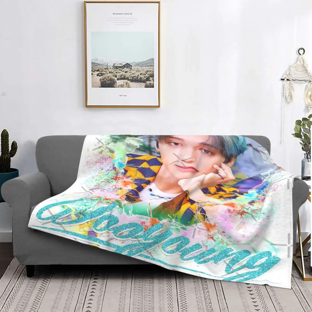 

Ateez-wooyoung-Манта кукро для камеры, одеяло для камеры, кавайная Манта кукро аниме, Манта пондерада