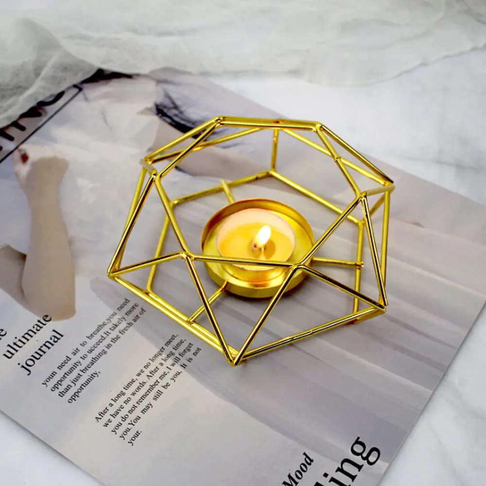 Подсвечник орнамент геометрический минималистский декор свадебный домашний