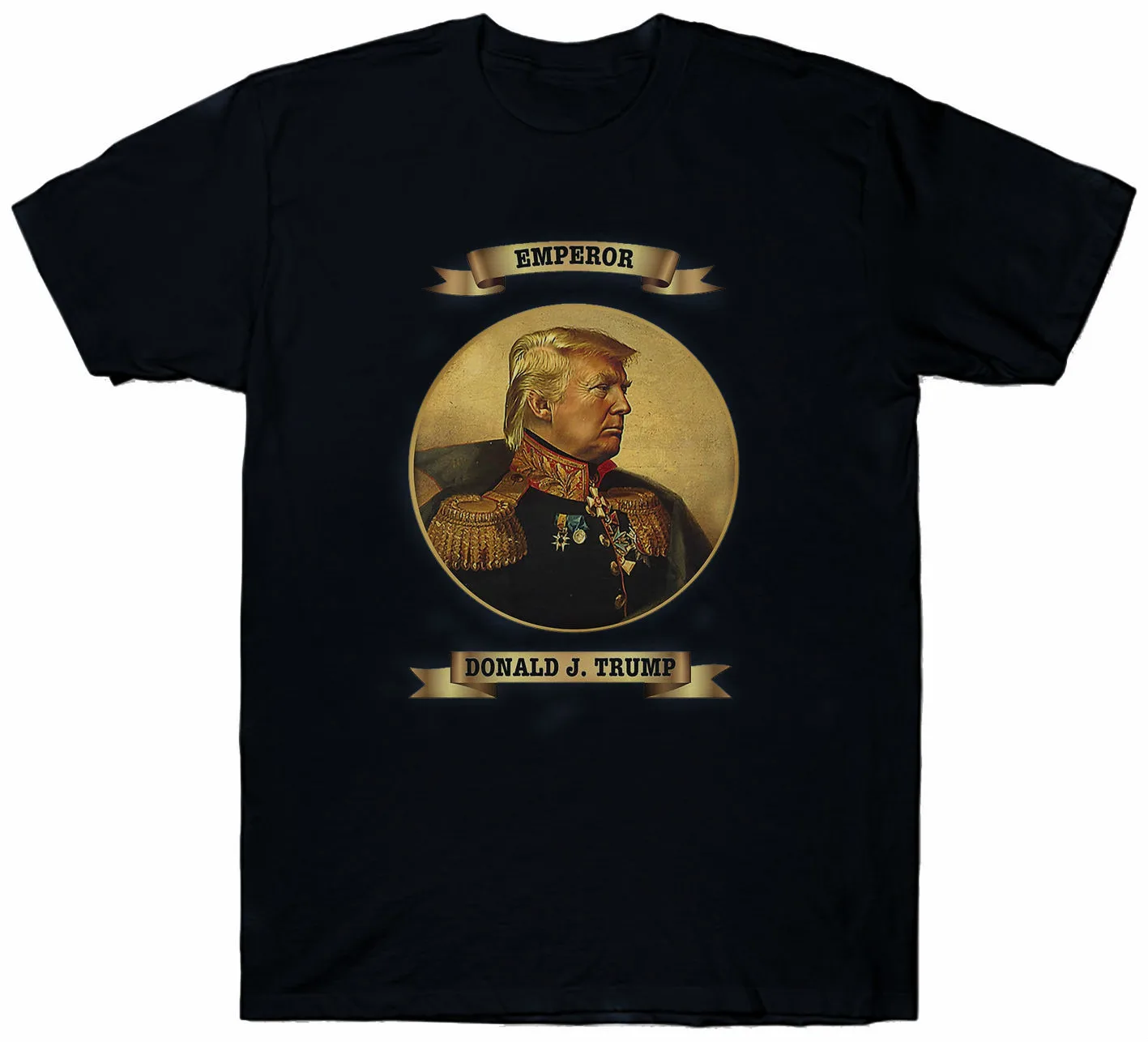 

Donald Trump Emperor Funny Slogan Joke Pun USA President T-Shirt Summer Cotton Short Sleeve O-Neck Men's T Shirt New S-3XL
