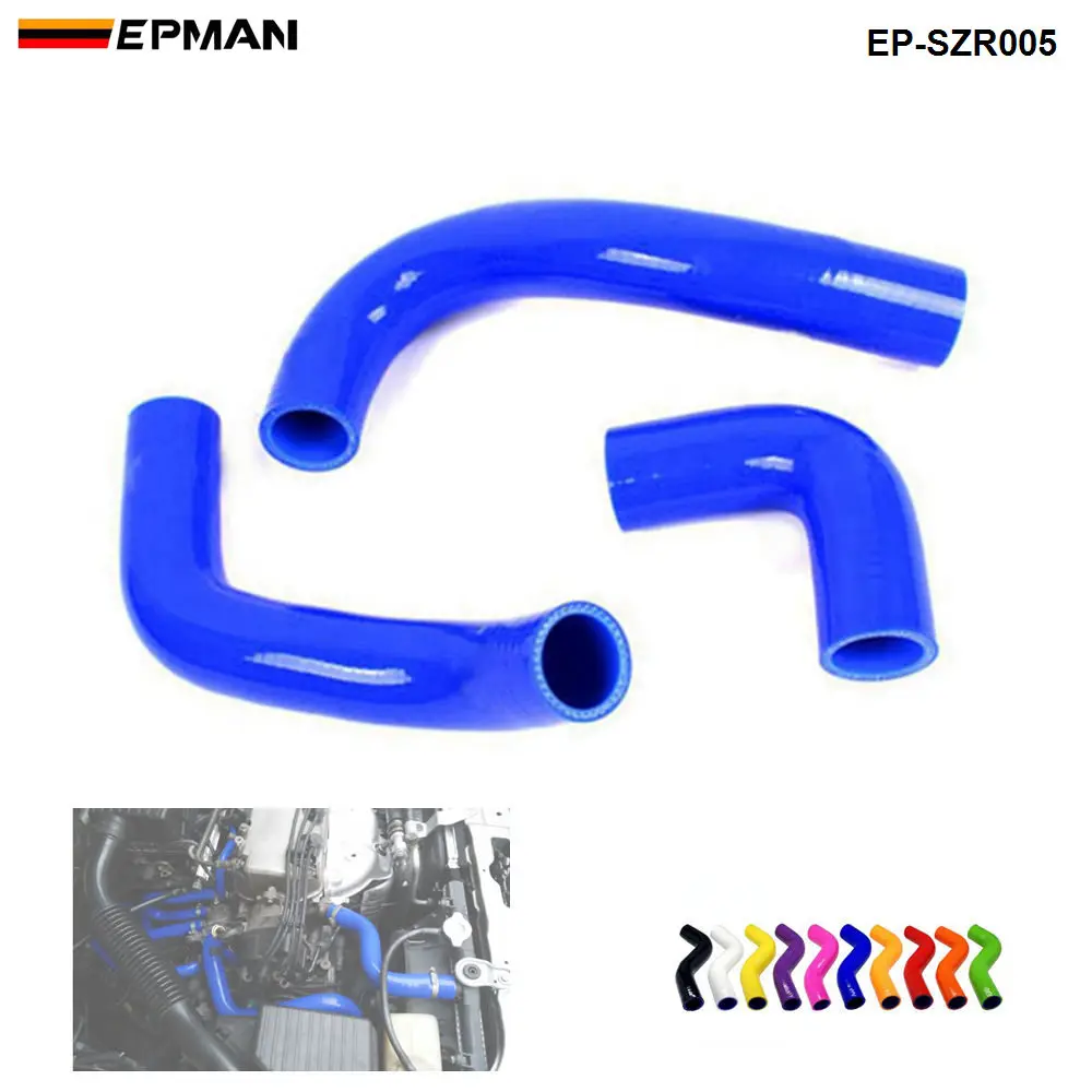 

Radiator hose kit for SUZUKI SWIFT 1.5L/1.6L M15/M16 (3pcs) EP-SZR005