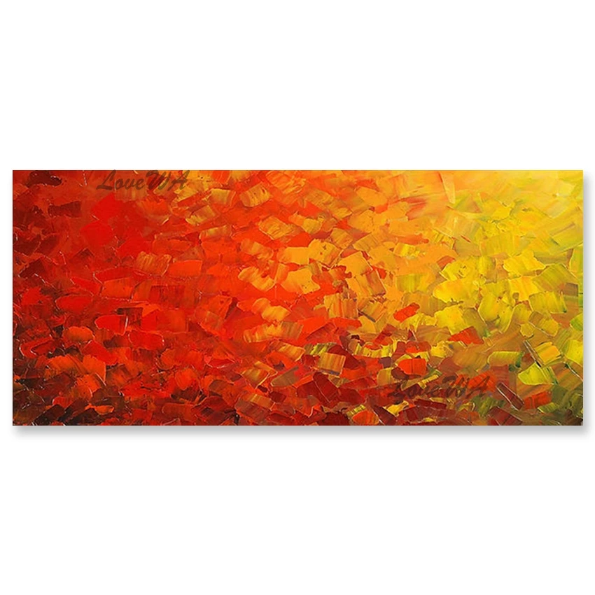 

Colorful Textured Design Wall Hangings Oil Painting Canvas Art Wall Pictures Artwork 100% Hand Painted Entrance Decor Paintings