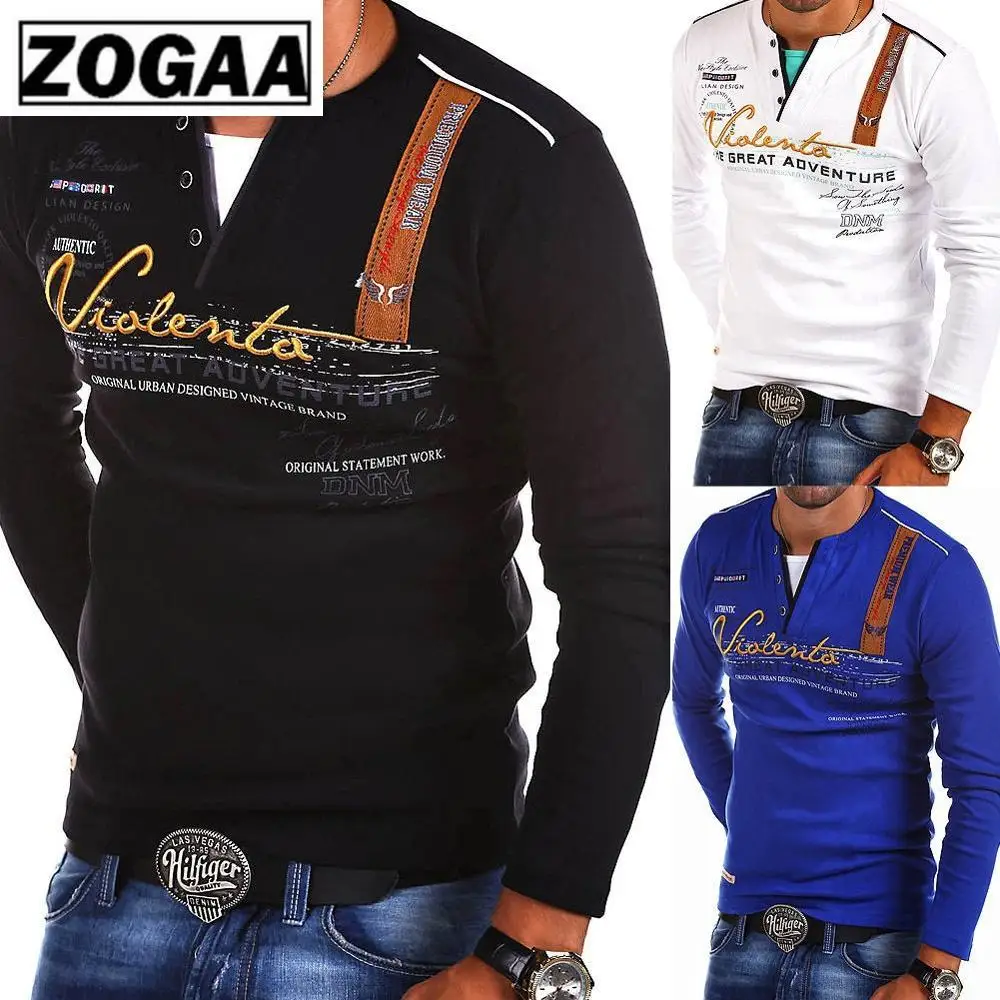 Мужская футболка с длинным рукавом Повседневная принтом 2019|Мужские футболки| |