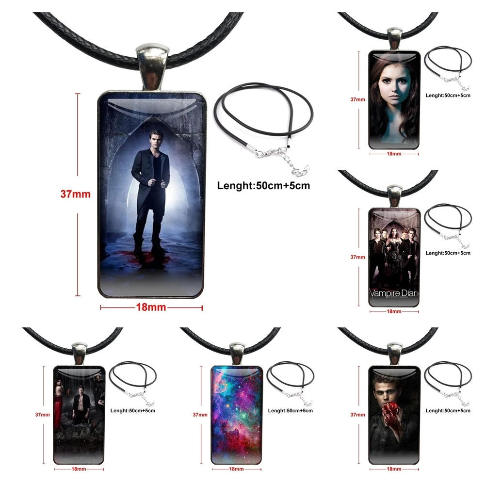 Стеклянная подвеска ожерелье с подвеской в виде Галактики женские стальные