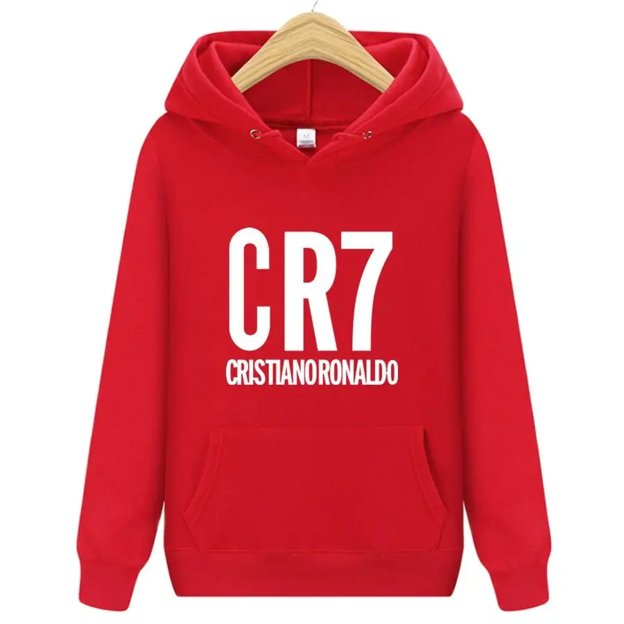 

2021 Ronaldo Hoodies Mens High Quality Spring and Autumn Tops CR7 Printed Hip Hop Hoodie Men's Football Sweatshirt Pullover