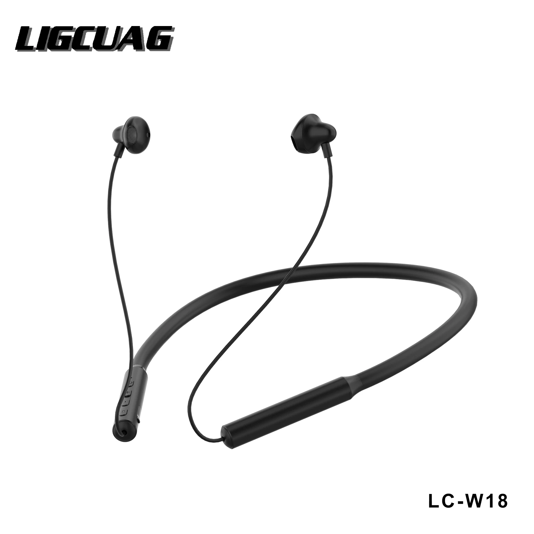 

LIGCUAG Bluetooth-compatible Neck-mounted Noise Reduction Sports Earphones In-ear Stereo Headphones Magnetic Handsfree Headset