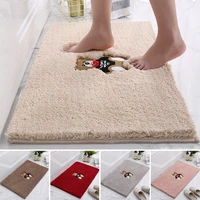 super soft bath mats high absorbent memory foam cotton carpet non slip carpets bathtub side floor rug shower room mat home decor