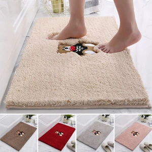 Super Soft Bath Mats High Absorbent Memory Foam Cotton Carpet Non-slip
Carpets Bathtub Side Floor Rug Shower Room Mat Home Decor