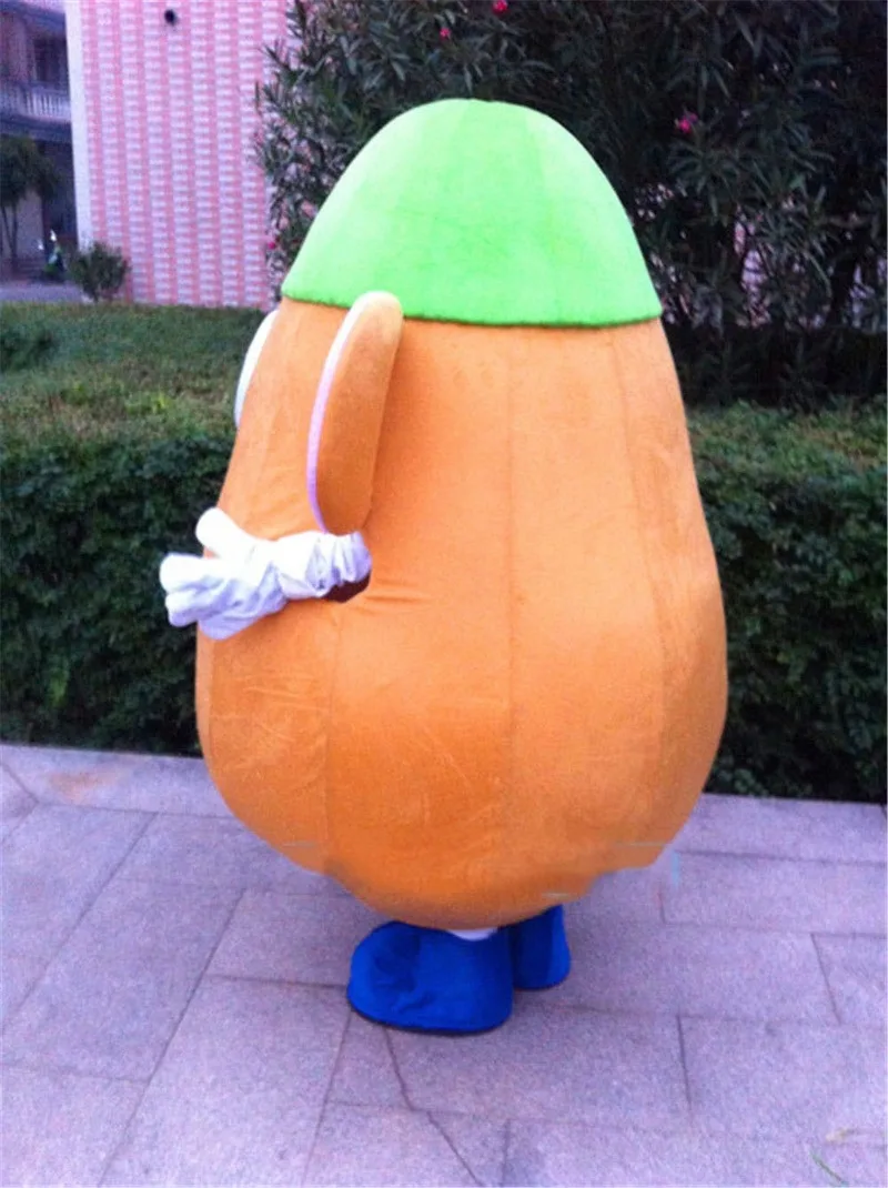 

2019 Potato Mascot Costume Head Vegetable Cartoon Cosplay Xmas Fancy Adults Dress High Quality Cartoon Character Unisex Clothing