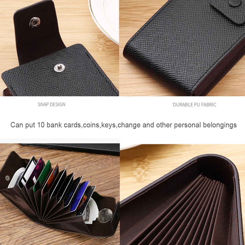 Мужской кошелек Gemeer кредитный держатель для карт кожаный чехол кредитных