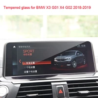 car gps navigation screen anti scratch protective tempered film for bmw x3 2018 2019 x4 g01 g02