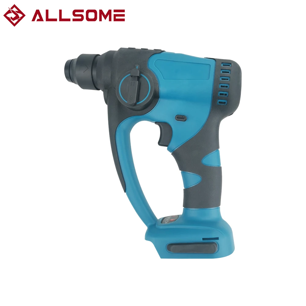 

Allsome Brushless Lightweight Electric Cordless Hammer Lithium Electric Hammer For 18V Makita Battery Rechargeable DIY TOOL