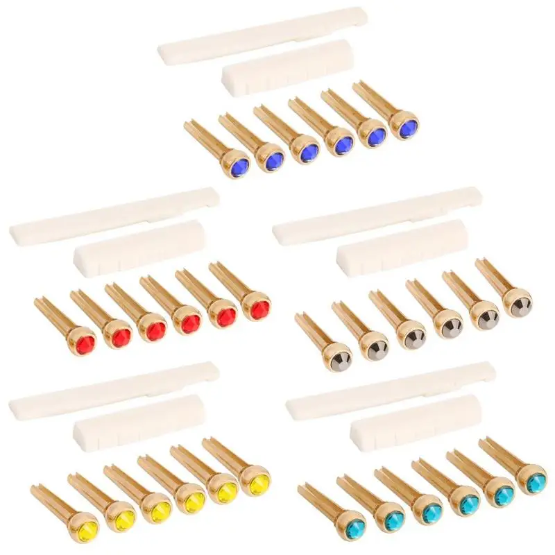 С бычьей костью Акустическая гитара нижний порожек гитары латунь Tunners