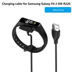 1 шт. USB-кабель для зарядки и передачи данных для Samsung Galaxy Fit 2 умный Браслет Зарядное устройство Док-станция адаптер питания аксессуары