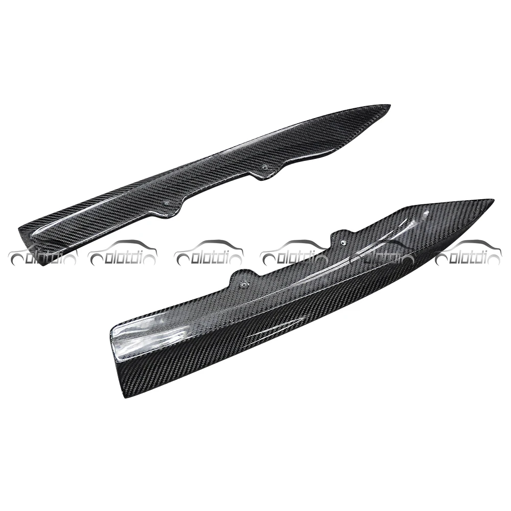 Углеродные волокна задний бампер нижние разветвители губы фартуки для BMW F30 F31 M Tech