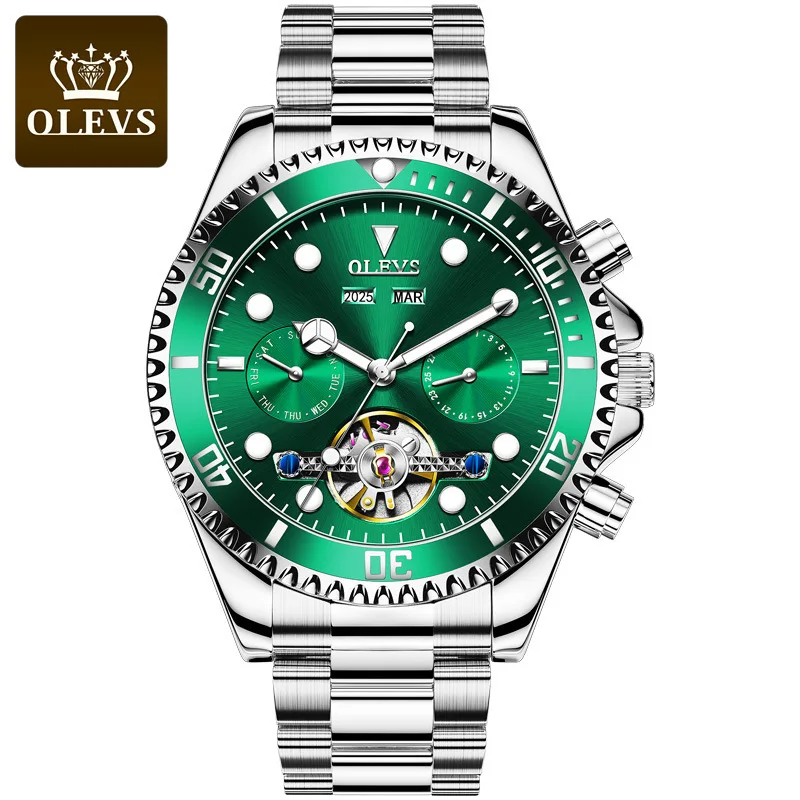 

Швейцарский оригинальный бренд зеленые мужские механические часы Submariner автоматические высококачественные водонепроницаемые часы светящ...