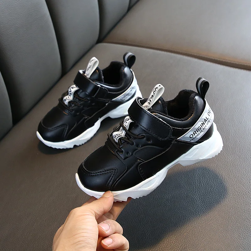 Skoex New Non-slip Waterproof Spring Autumn Winter Kids Shoes Boys Girls Student Campus Fashion Casual Running Sports Shoe | Детская