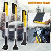 auto windshield snowbrush car truck suv winter remover eva snow frost shovel sponge snow pusher for car
