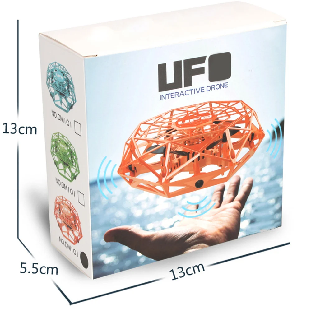 Anti-Collision Flying Helicopter Magic Hand Ufo Ball Aircraft Sensing Mini Induction Drone Kids Electric Electronic Toy | Игрушки и